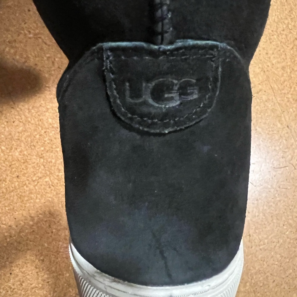 UGG Black Ankle Boots - Picture 9 of 9